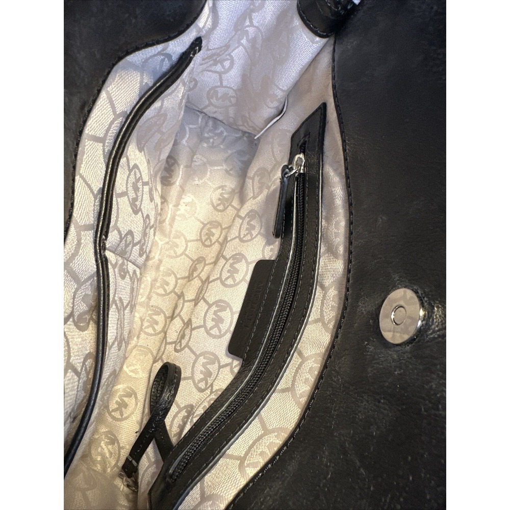 Michael Kors Hamilton Cowhide Leather Handbag Purse READ - Picture 13 of 15